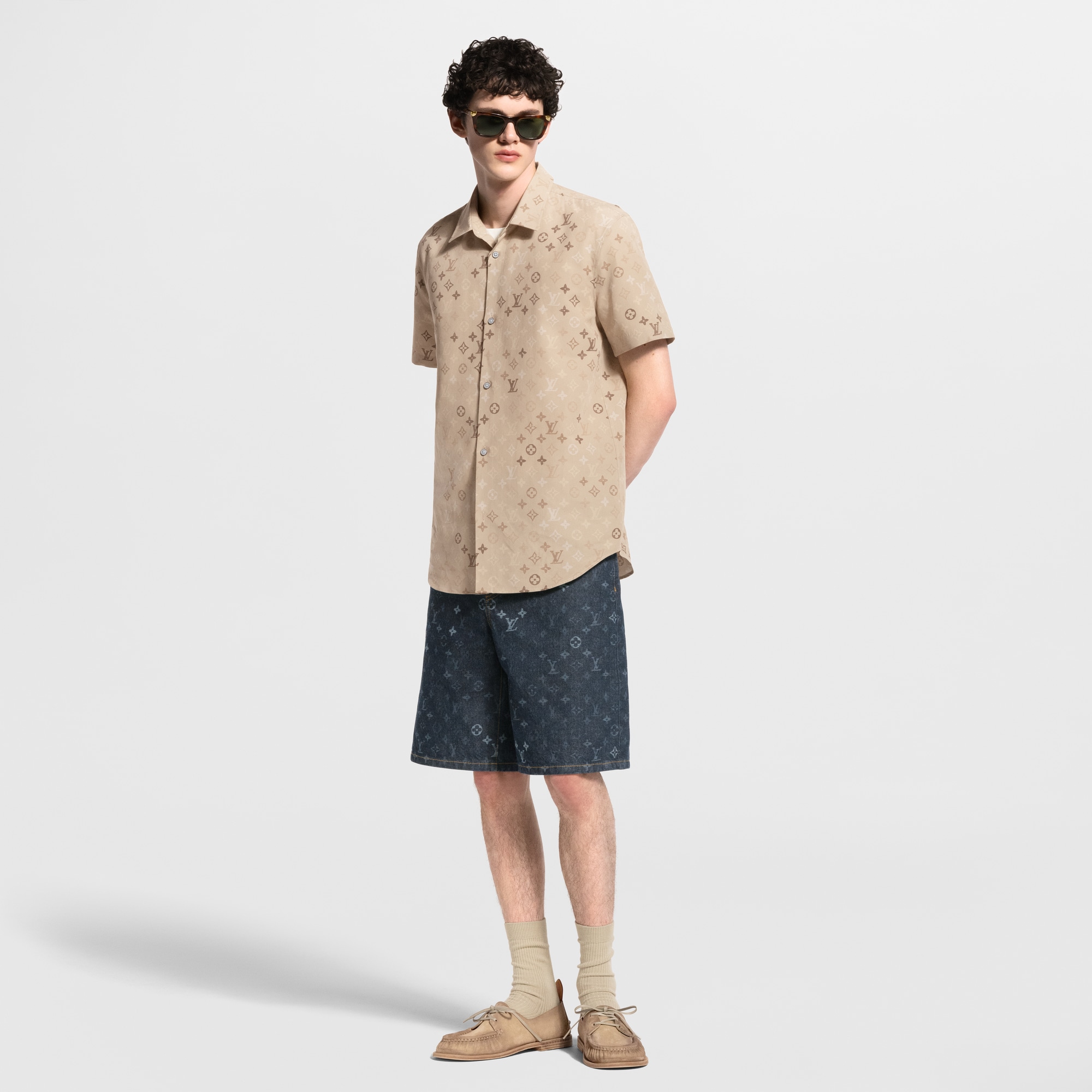Monogram Short-Sleeved Shirt - Men - Ready-to-Wear | LOUIS VUITTON ®